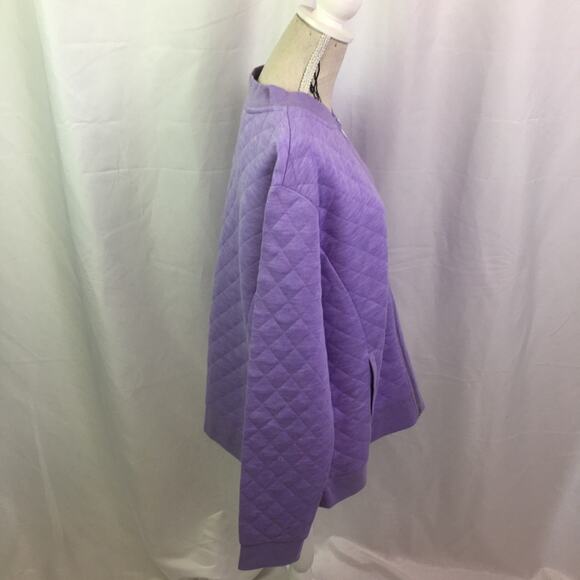 Isaac Mizrahi Live soho Quilted Bomber Jacket S - Picture 6 of 10